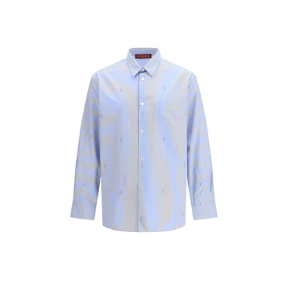 MAYFEYR - Gucci - Striped Cotton Poplin Shirt - 852714ZAUBA