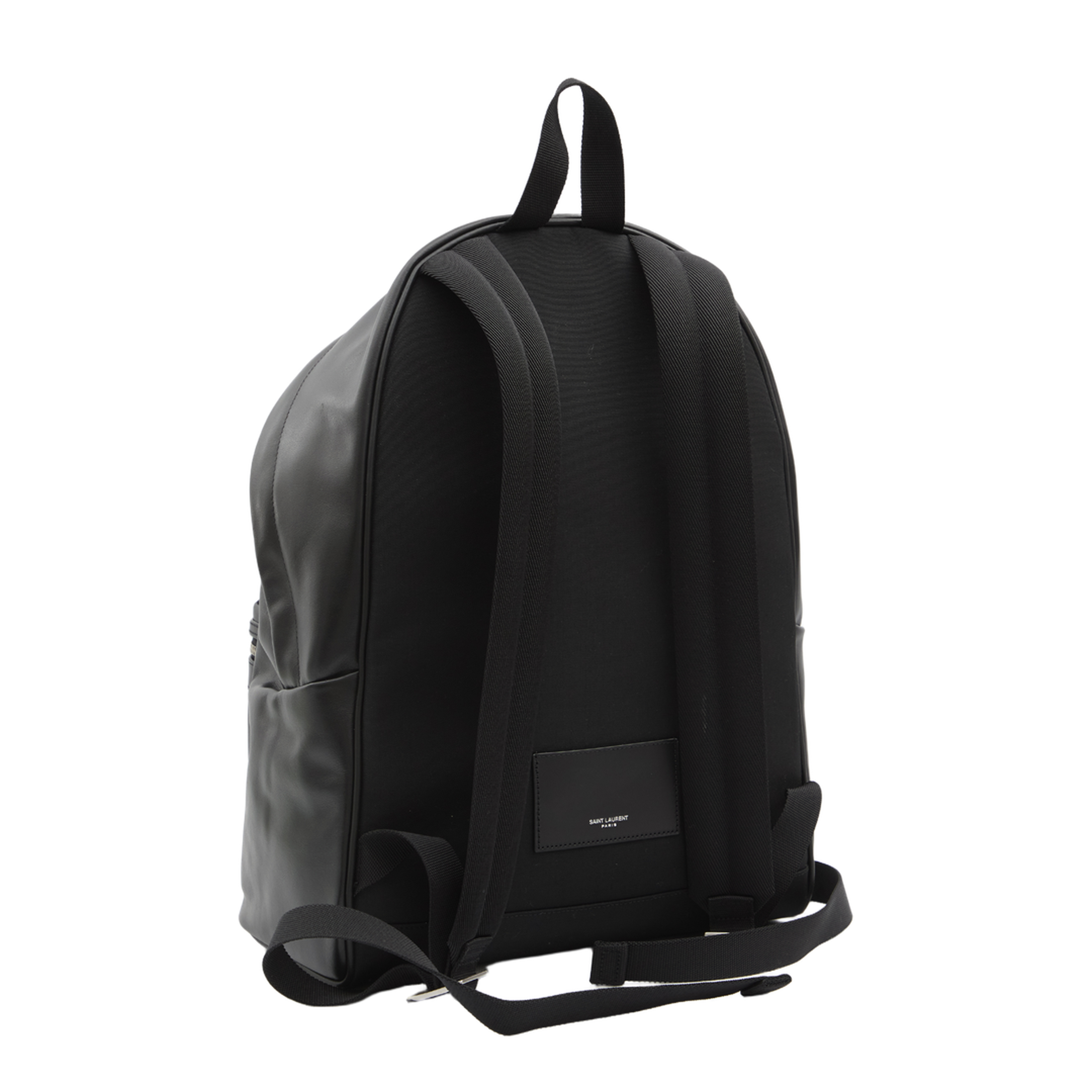 City Leather Backpack - Black