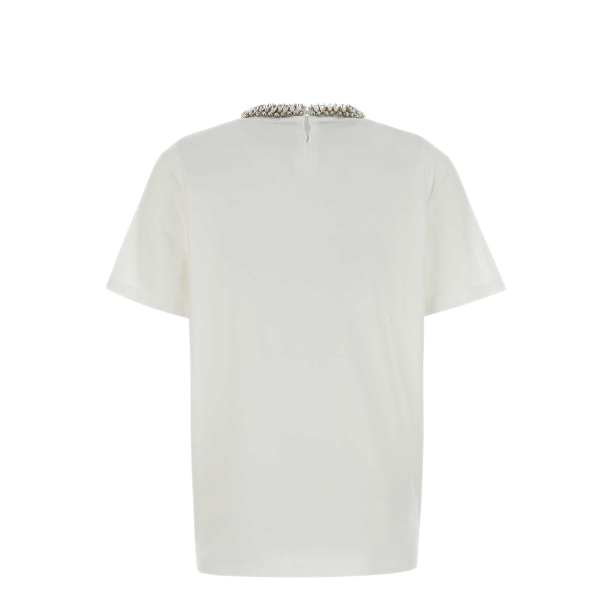 MAYFEYR - Prada - White Cotton T Shirt - 3576BRSOOO182XF0009