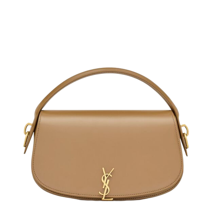 Voltaire Leather Top Handle Bags - Tan