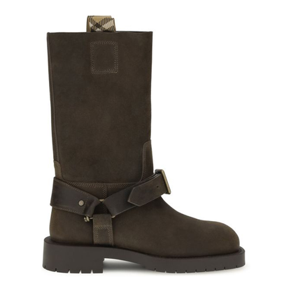 MAYFEYR - Burberry - Suede Saddle Boots - 8113016C1173