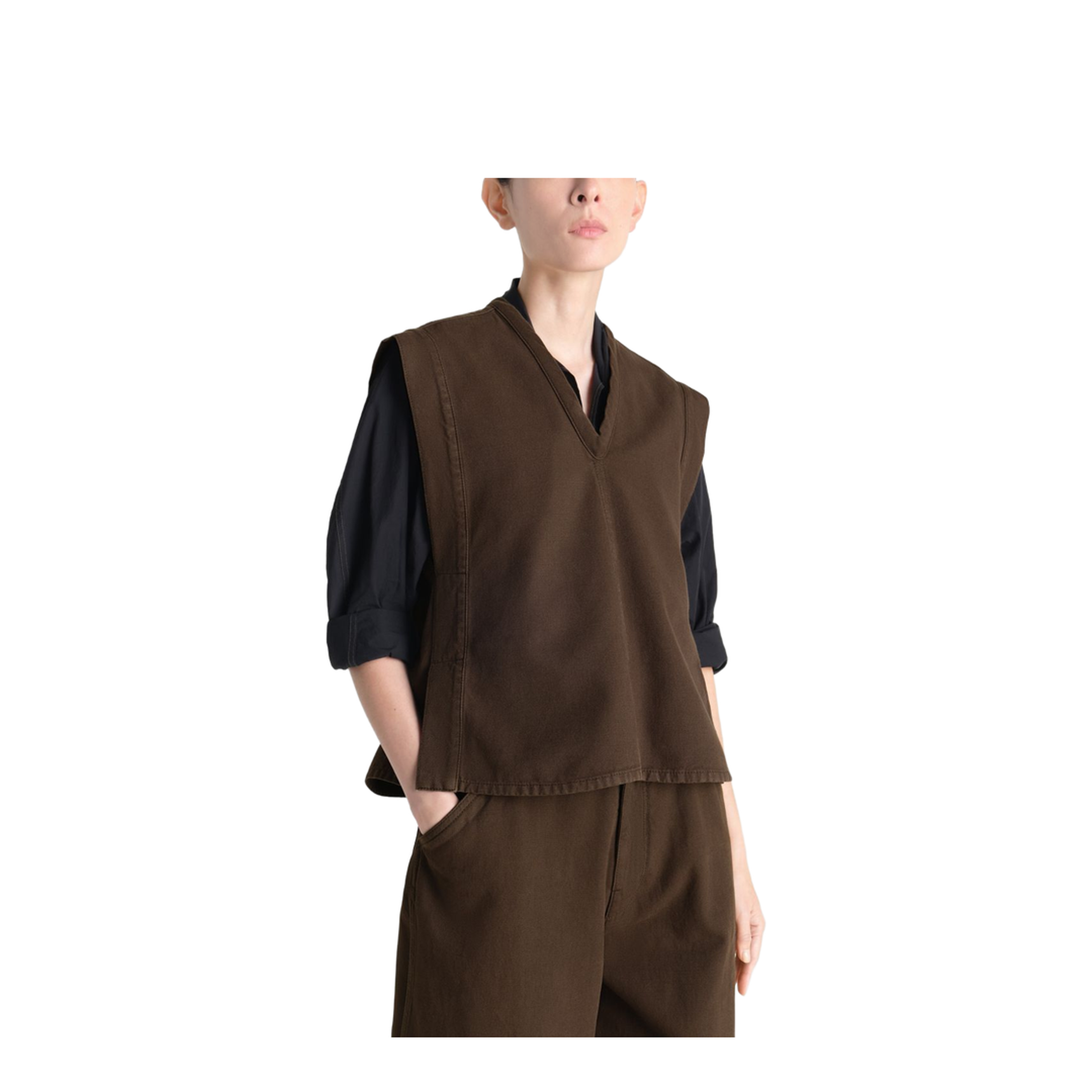 MAYFEYR - Lemaire - Top Brown - OT0011LD1067423