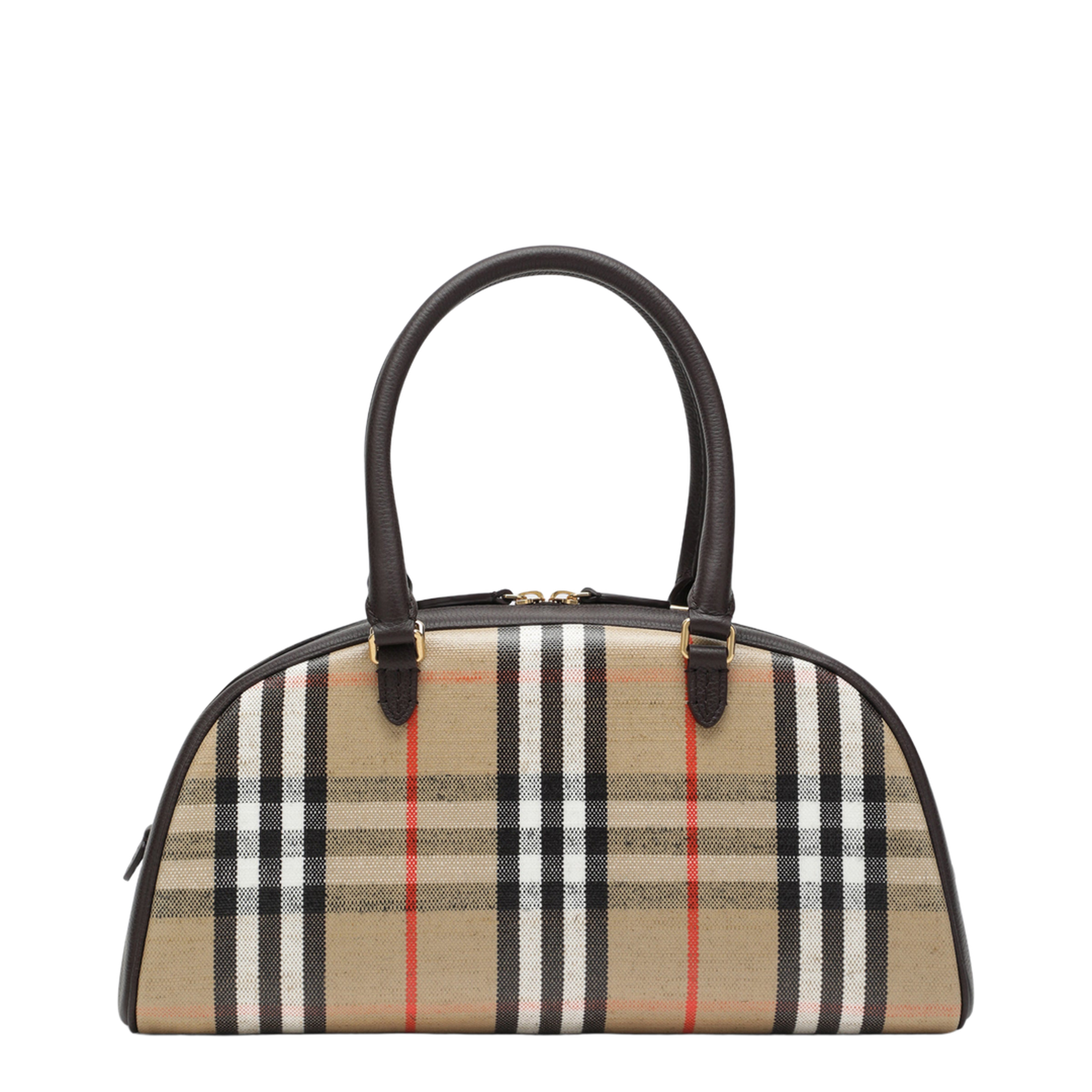 MAYFEYR - Burberry - Sand Highlands Check Bag - 8117522166995A2021