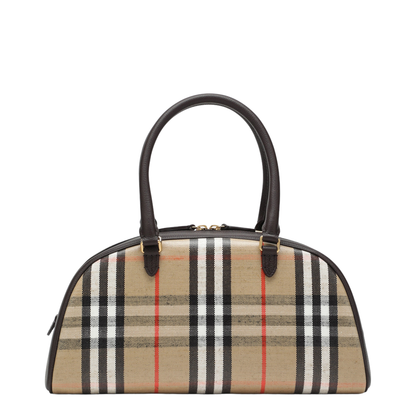 MAYFEYR - Burberry - Sand Highlands Check Bag - 8117522166995A2021