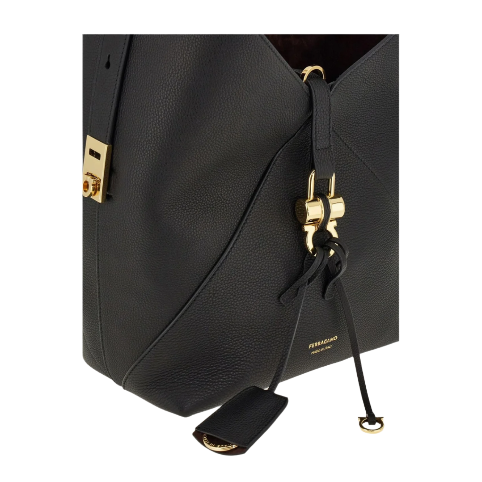V-Shaped Hobo Bag