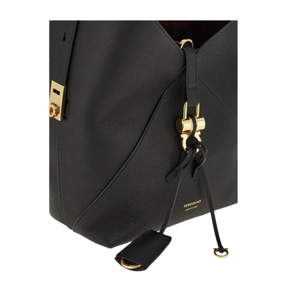 V-Shaped Hobo Bag