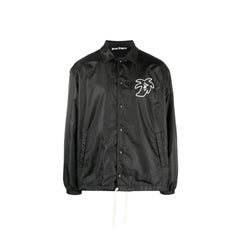 Palm Angels Jackets Black