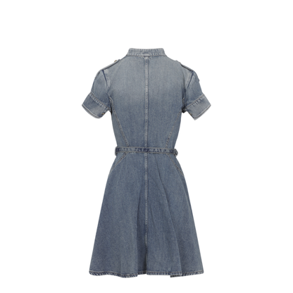 MAYFEYR - Alexander Mcqueen - Denim Mini Dress - 857116QMAD1