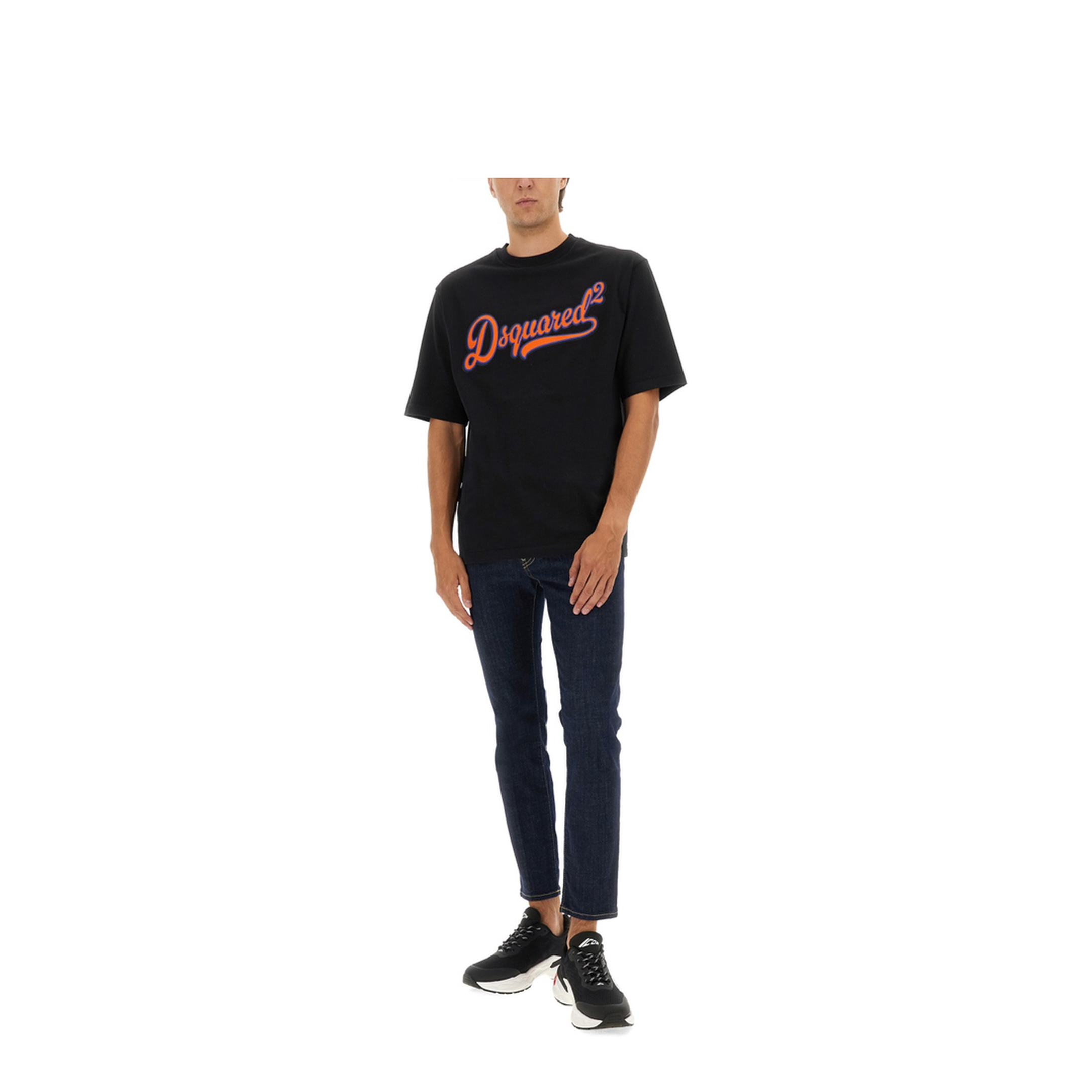 MAYFEYR - Dsquared2 - T-Shirt With Logo - S74GD1435S24583900