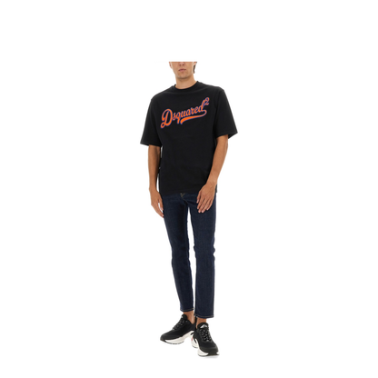 MAYFEYR - Dsquared2 - T-Shirt With Logo - S74GD1435S24583900