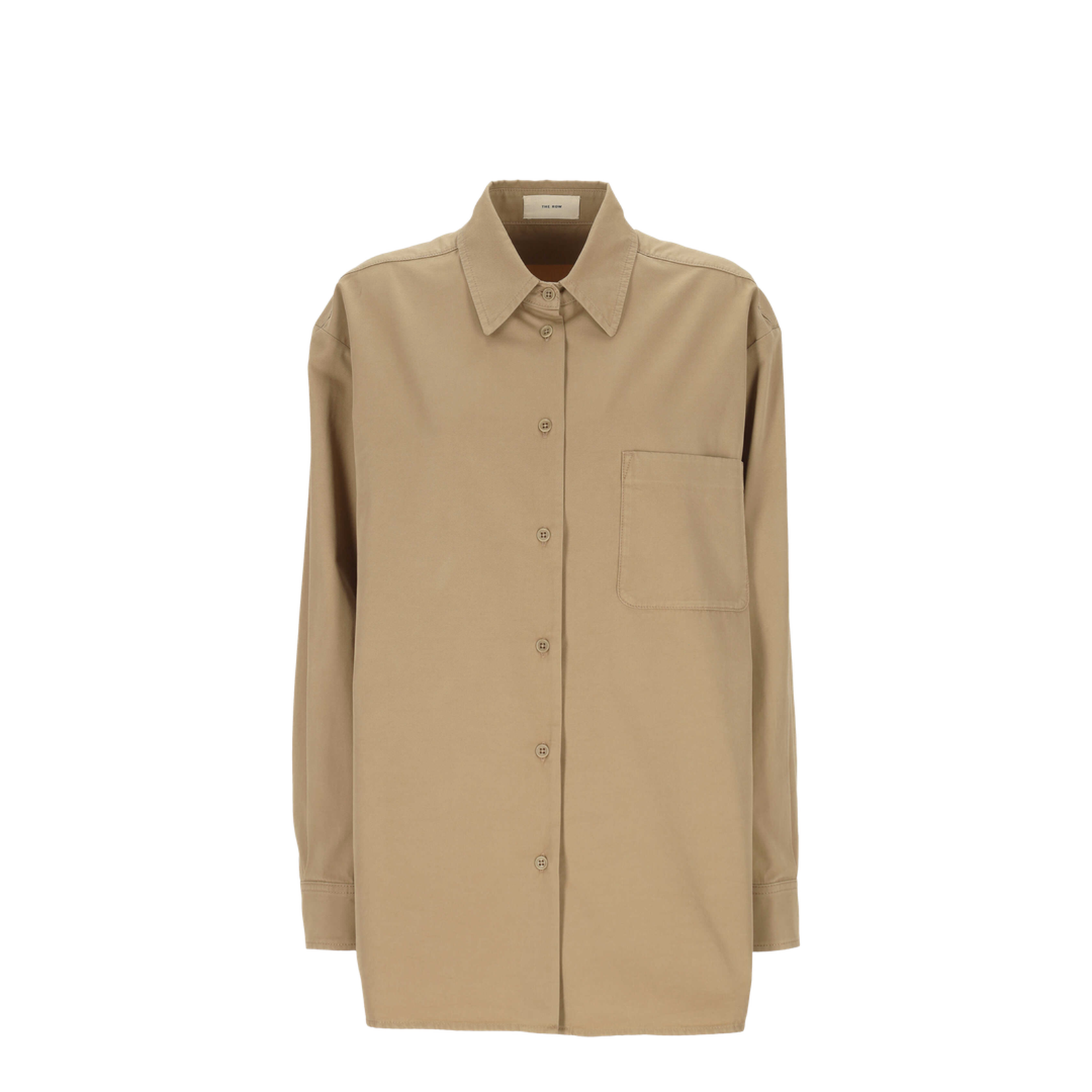 Tansy Shirt Tan in Cotton and Cashmere