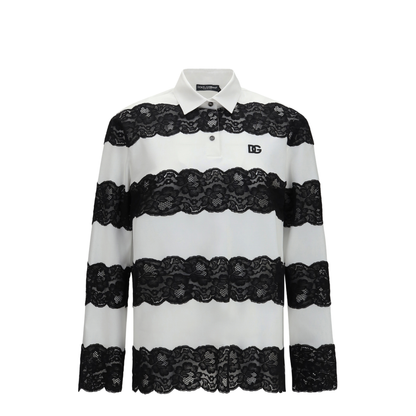 MAYFEYR - Dolce & Gabbana - Long-Sleeve Polo - F8W07ZGDDML