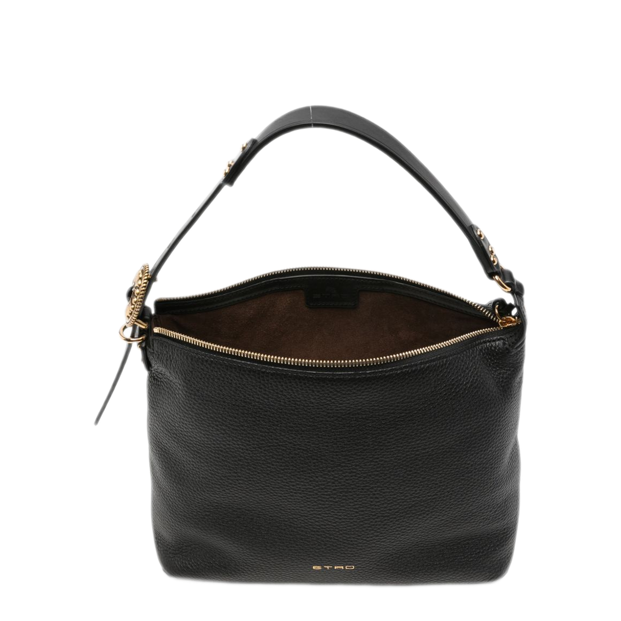 MAYFEYR - Etro - Black Leather Hobo Bag - WP1B0047AP12HN0000