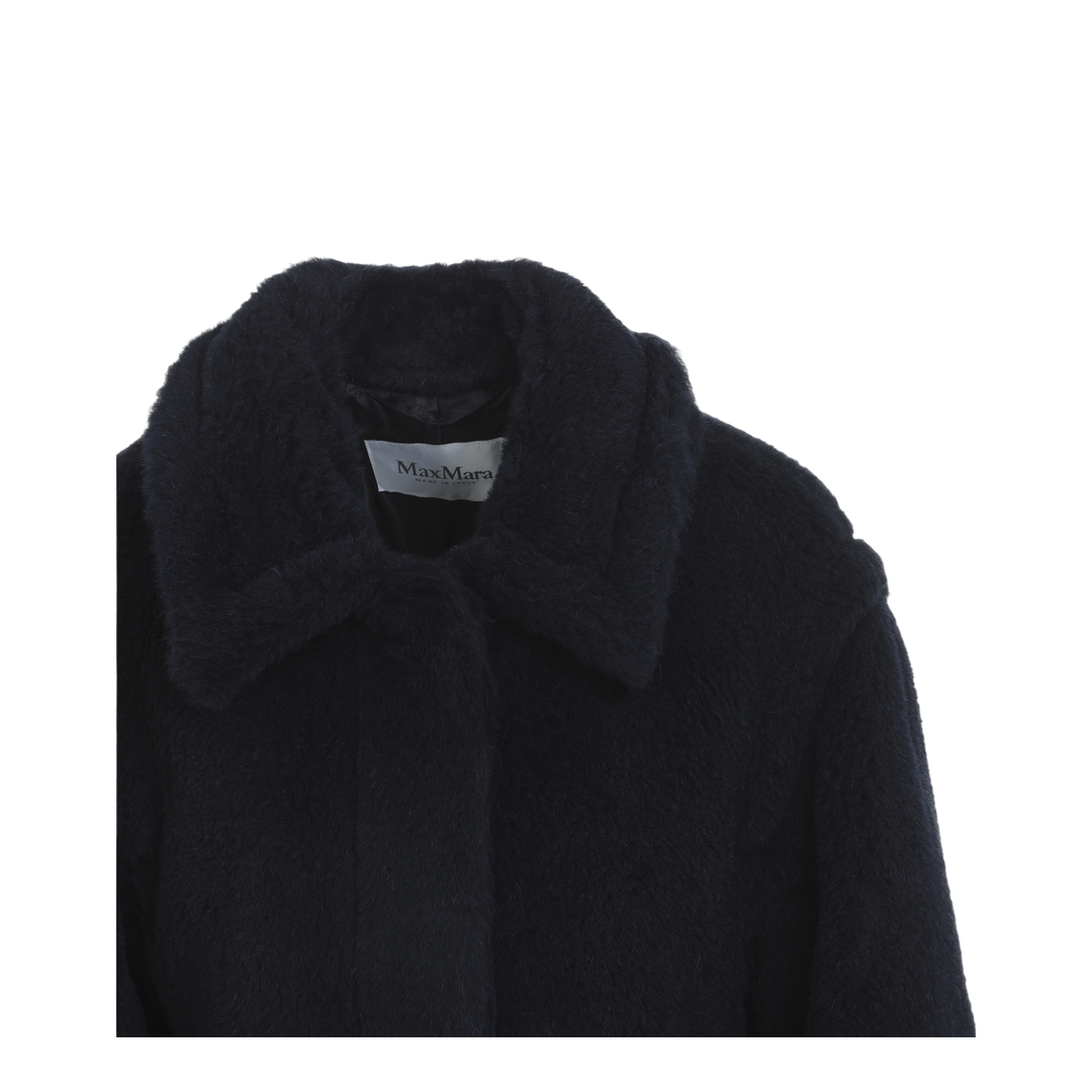MAYFEYR - Max Mara - Fuggito Short Blue Teddy Coat - 2611081021600