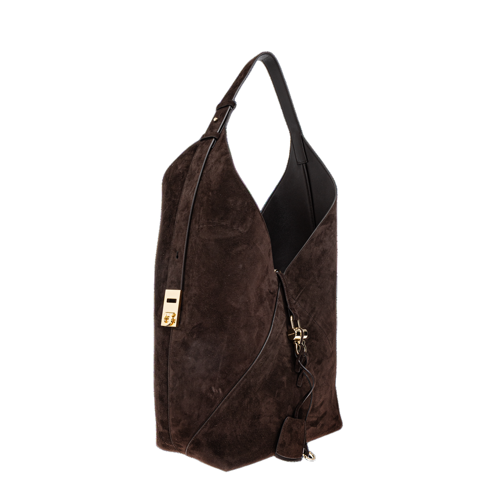 Suede Shopper Bag
