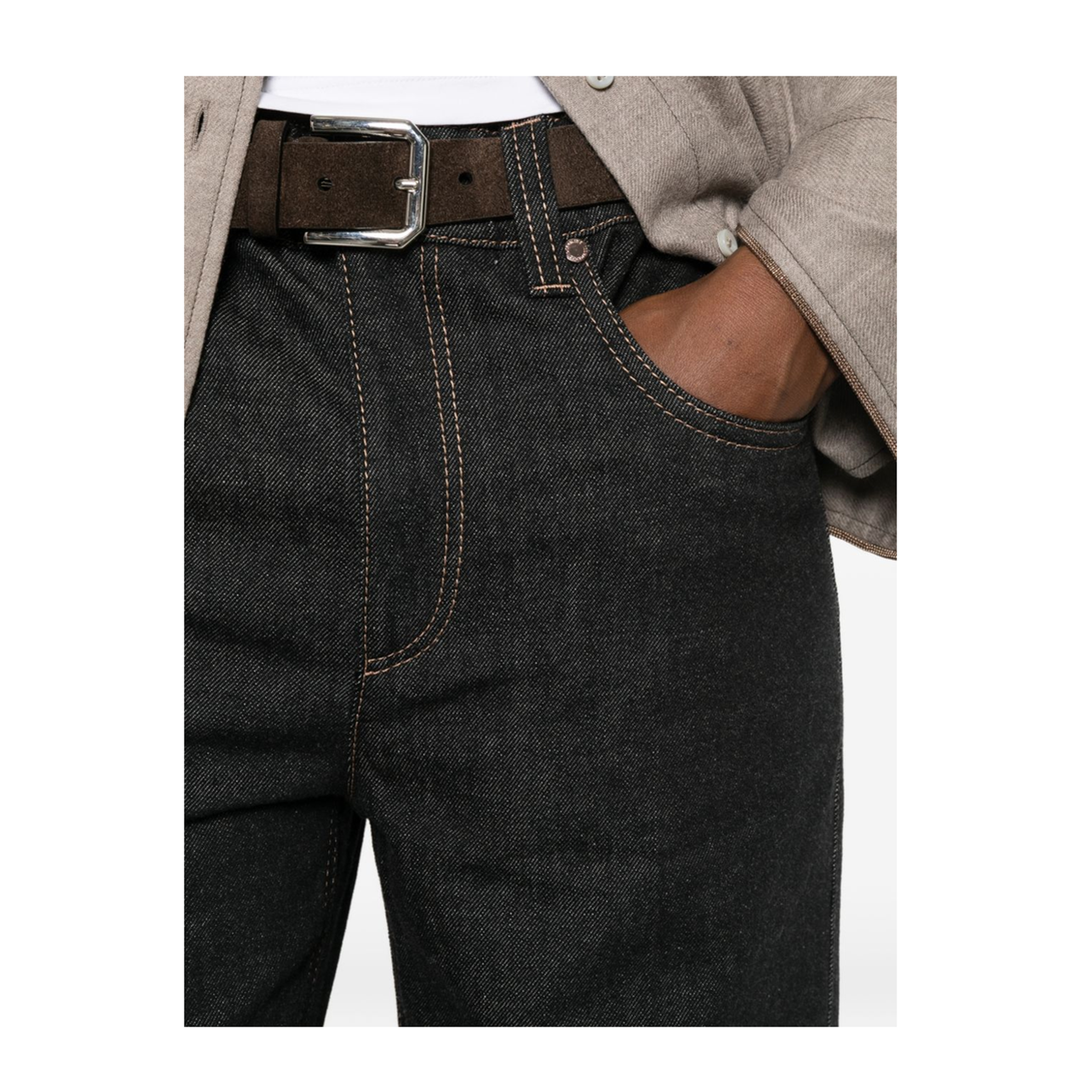 MAYFEYR - Brunello Cucinelli - Jeans Black - MP134P4108C002