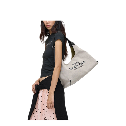 MAYFEYR - Marc Jacobs - Leather-Trim Canvas Belted Sack Bag - 2S6HSH003H02