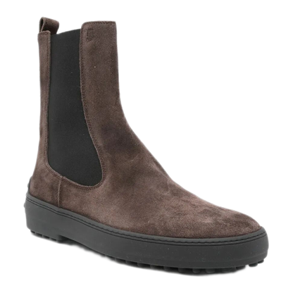 MAYFEYR - Tod's - Winter Gommino Suede Ankle Boots - XXW84L0JS50RE0S808