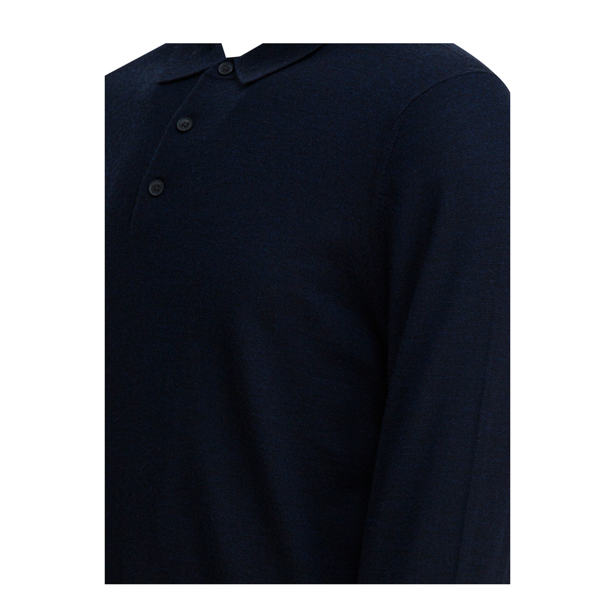 MAYFEYR - Vince - Merino Wool Polo Shirt - M05196453A403CBL