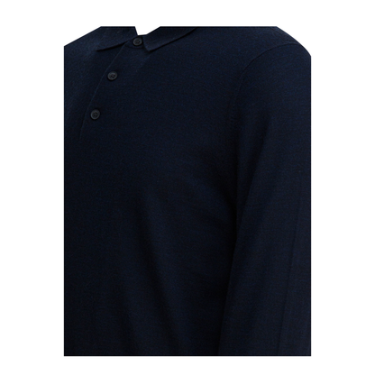 MAYFEYR - Vince - Merino Wool Polo Shirt - M05196453A403CBL