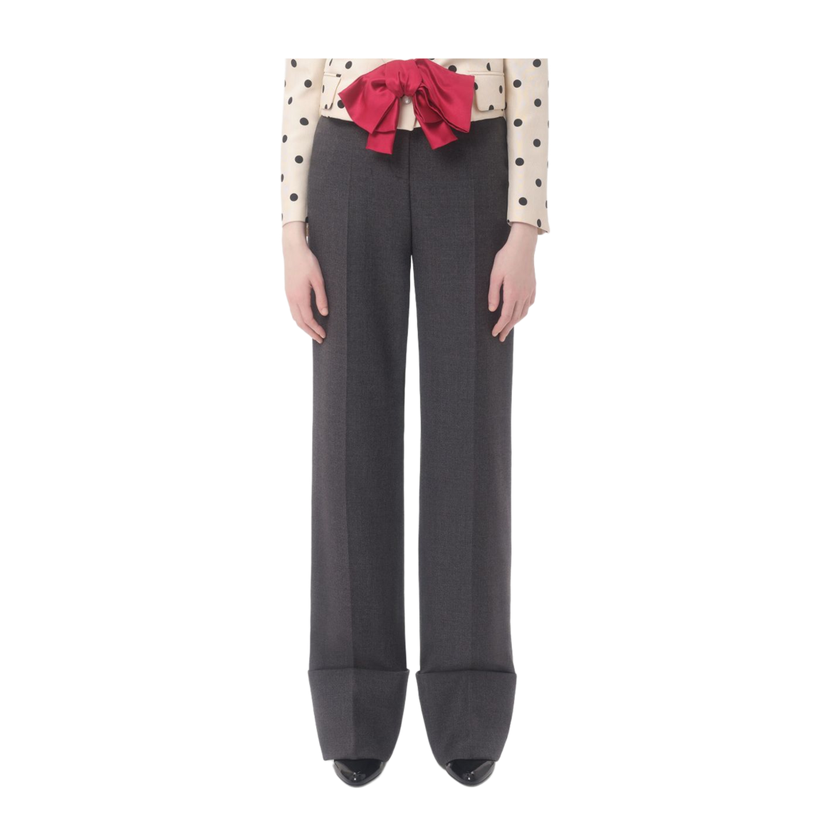 Classic Anthracite Grey Trousers