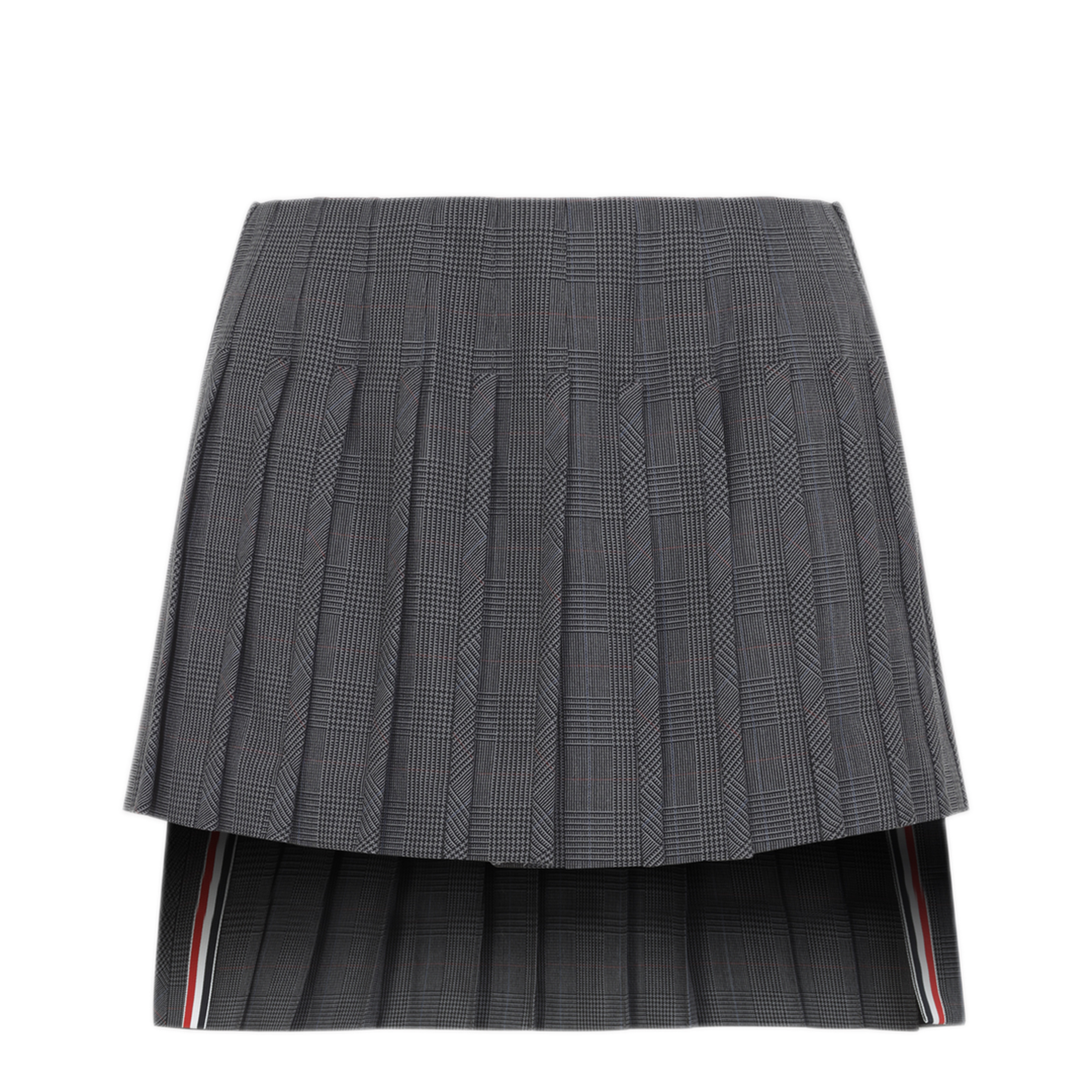 MAYFEYR - Thom Browne - Low Rise Mini Narrow Pleated Skirt - FGR101BF1304025