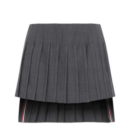 MAYFEYR - Thom Browne - Low Rise Mini Narrow Pleated Skirt - FGR101BF1304025
