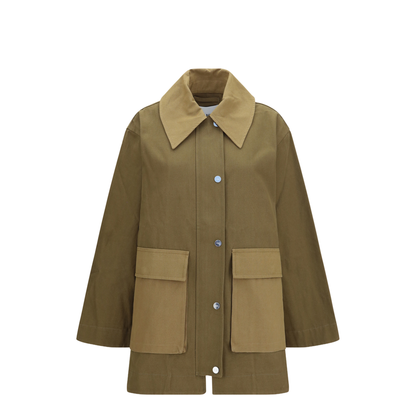 MAYFEYR - Ganni - Oversized Cotton Jacket - A1130011