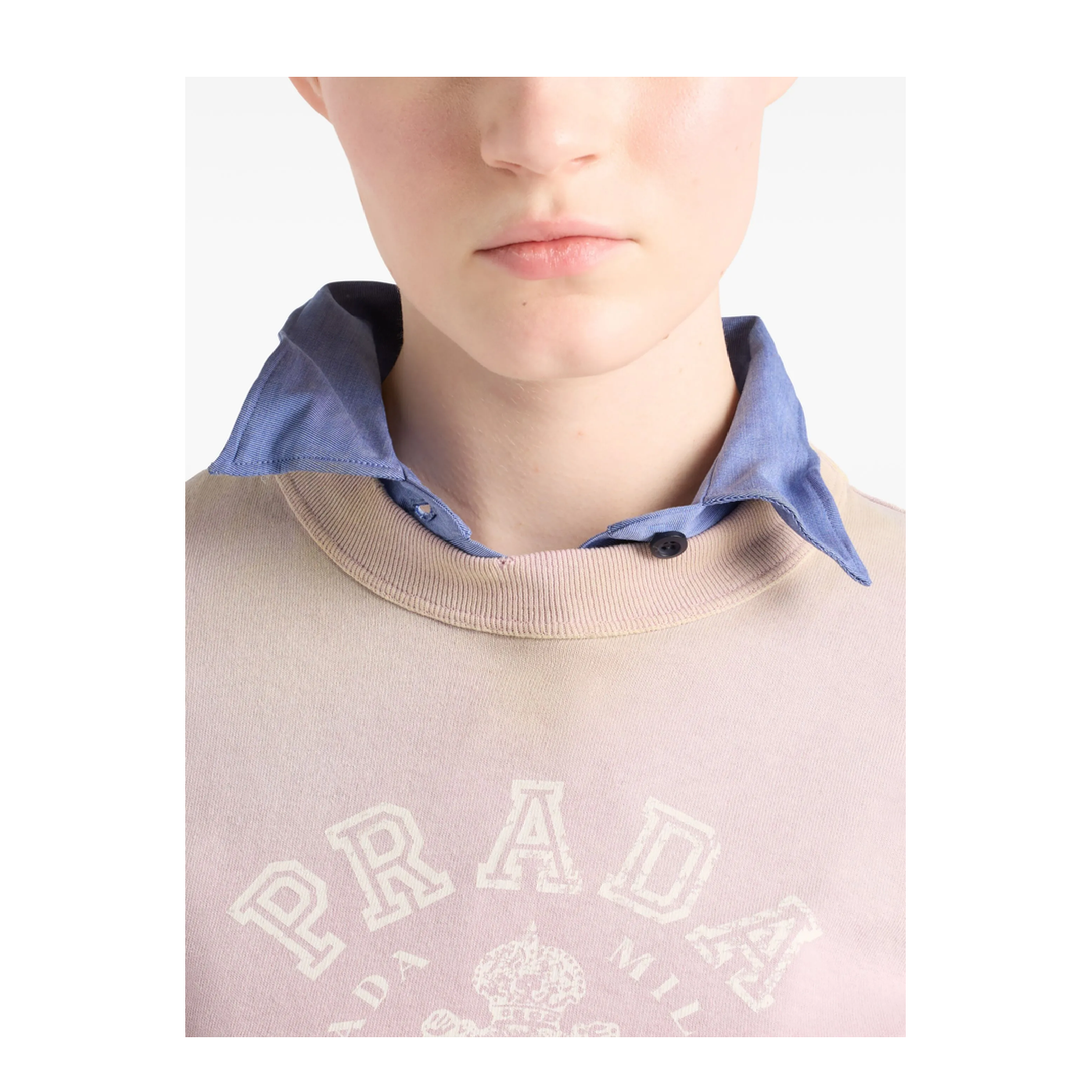 MAYFEYR - Prada - Logo-Print T-Shirt - 3557BSOOO16XSF0203