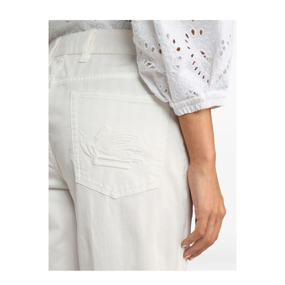 MAYFEYR - Etro - Pegaso-Embroidery Flared Jeans - WRNB0029AU116