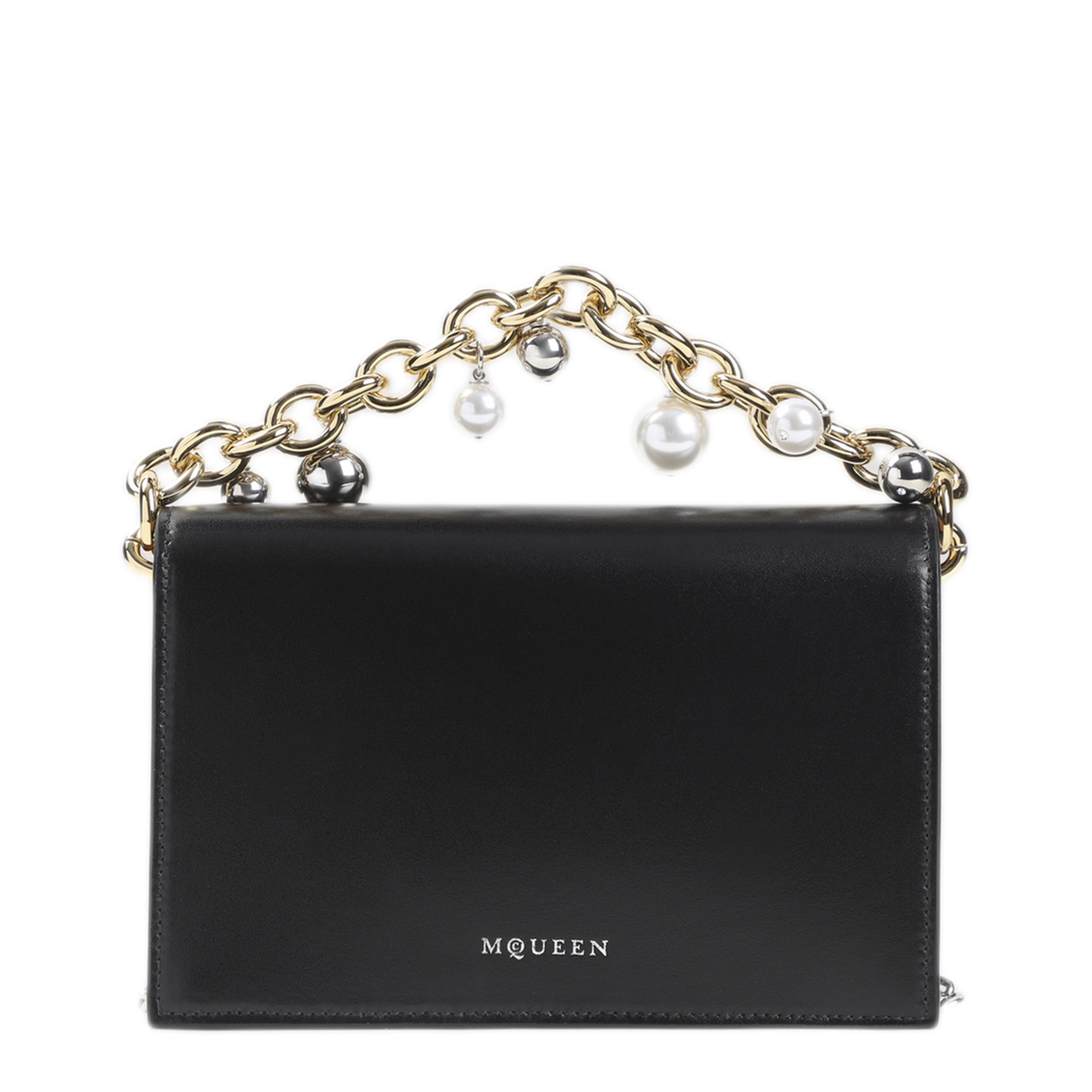 MAYFEYR - Alexander Mcqueen - Small Skull Clutch - 856329C8ZXX1000