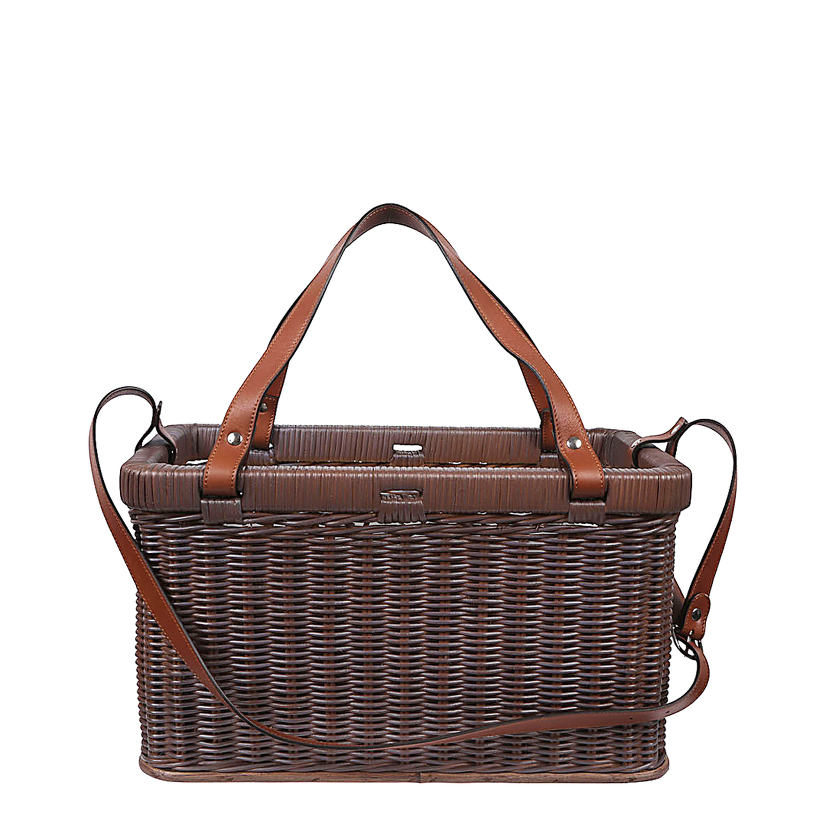 Wicker Basket Bag