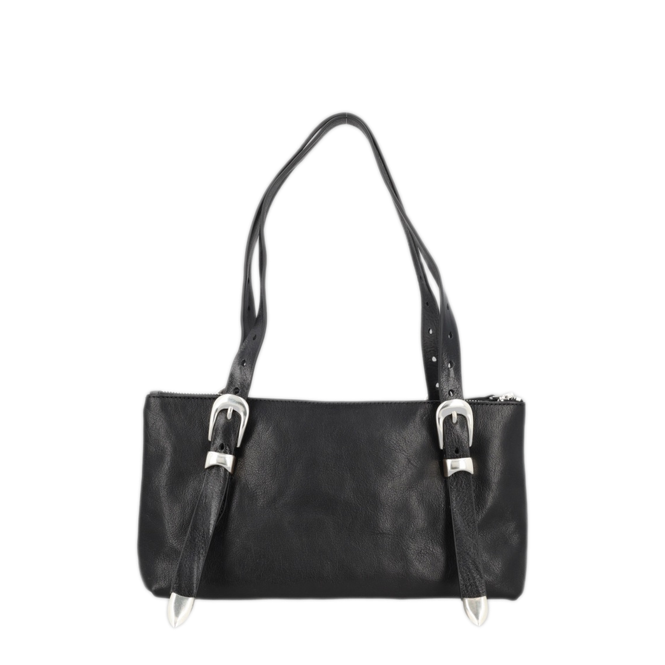 MAYFEYR - Our Legacy - Leather Shoulder Bag - A42682STTIREBLACKFOREVERCOWHIDE