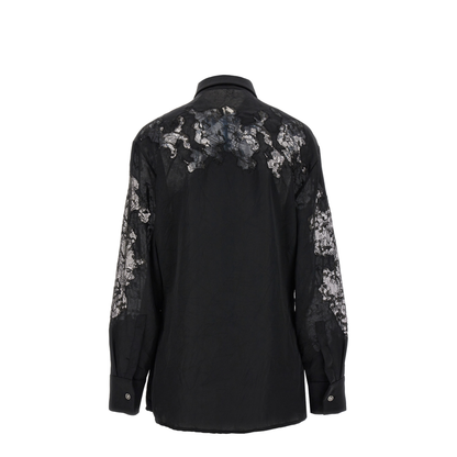 Satin Lace Shirt