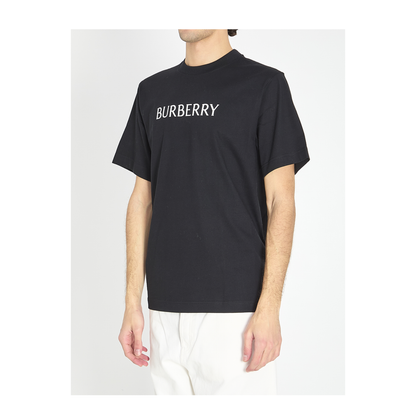 T-Shirt In Cotton With Logo