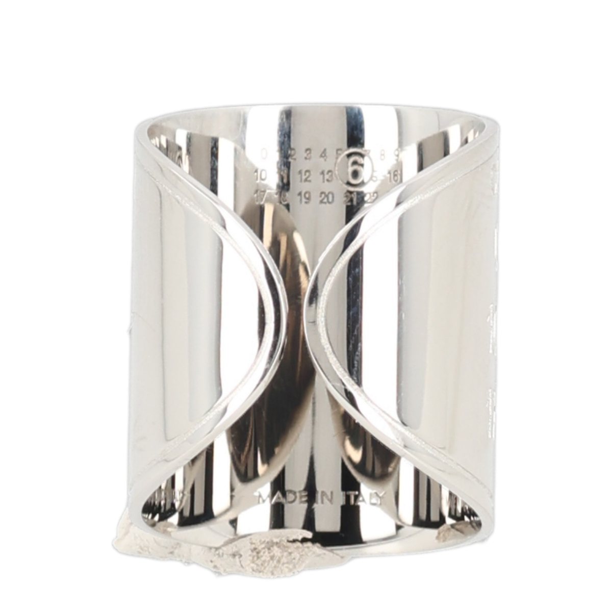 MAYFEYR - Mm6 Maison Margiela - Logo Ring - SM6UQ0123P9220951