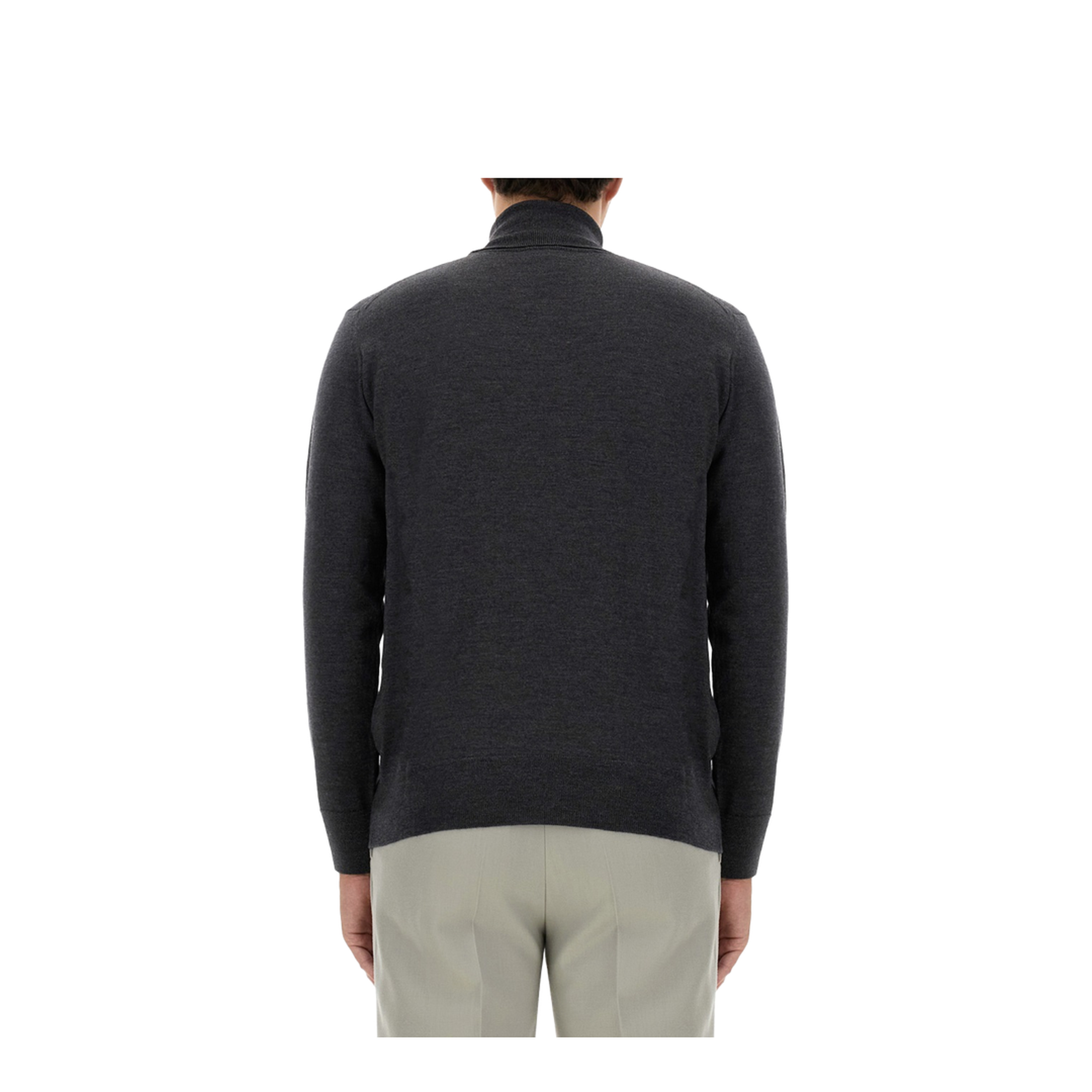 Turtleneck Embroidery Grey