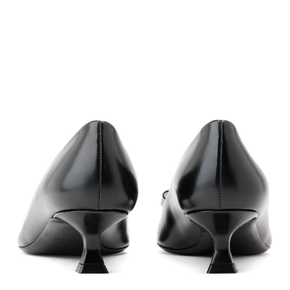Ferragamo With Heel Black
