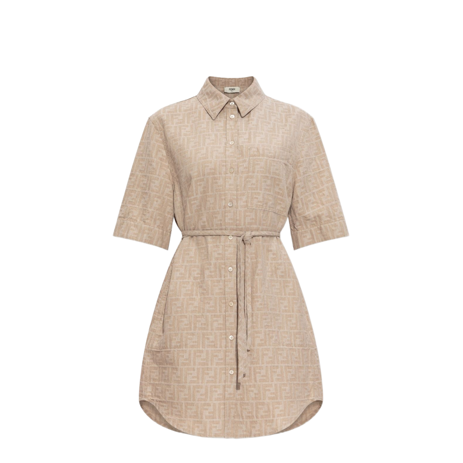 Dress Denim Beige