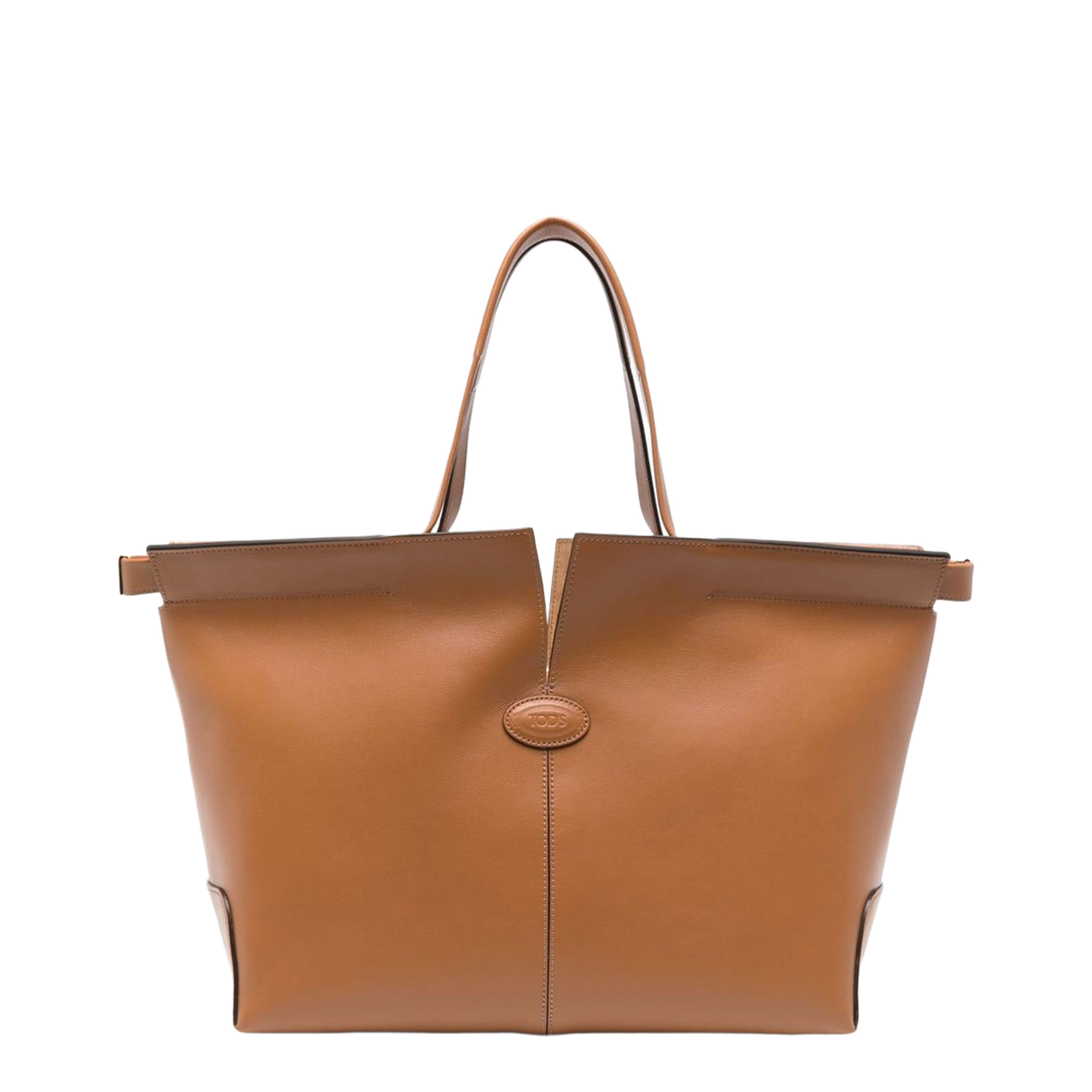 Leather Brown Shopper Bag