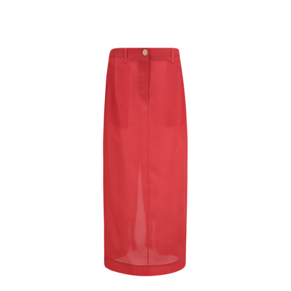 MAYFEYR - Khaite - Lucian Midi Skirt - 41493002W3002