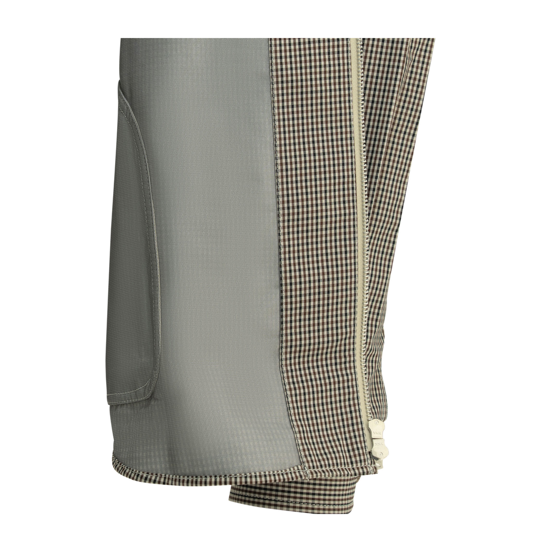 MAYFEYR - Comme Des Garçons Homme - Checkered Overshirt Jacket - HQB001S261OFFWHTBRWBL