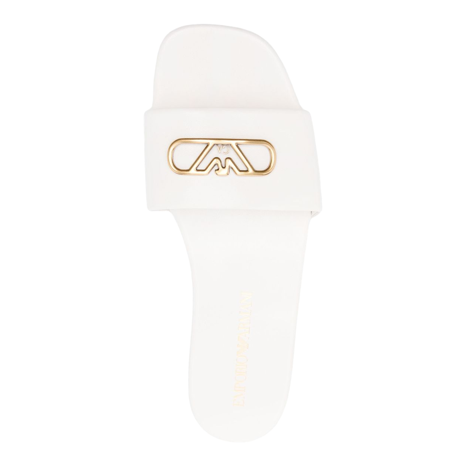 Nappa-leather Sandals with Eagle Plate