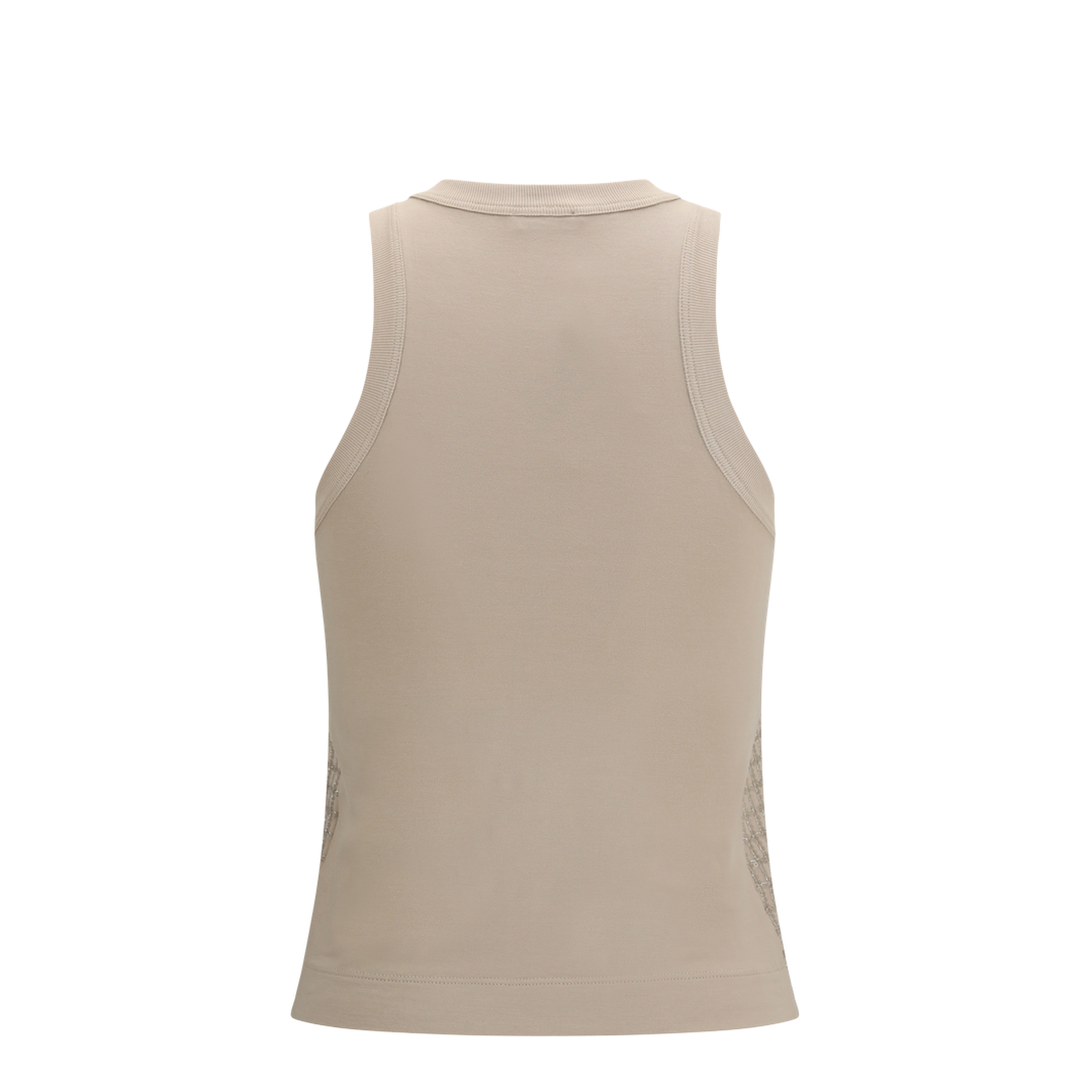 MAYFEYR - Brunello Cucinelli - Top In Cotton With Luminous Embroidery - M0T18HK500