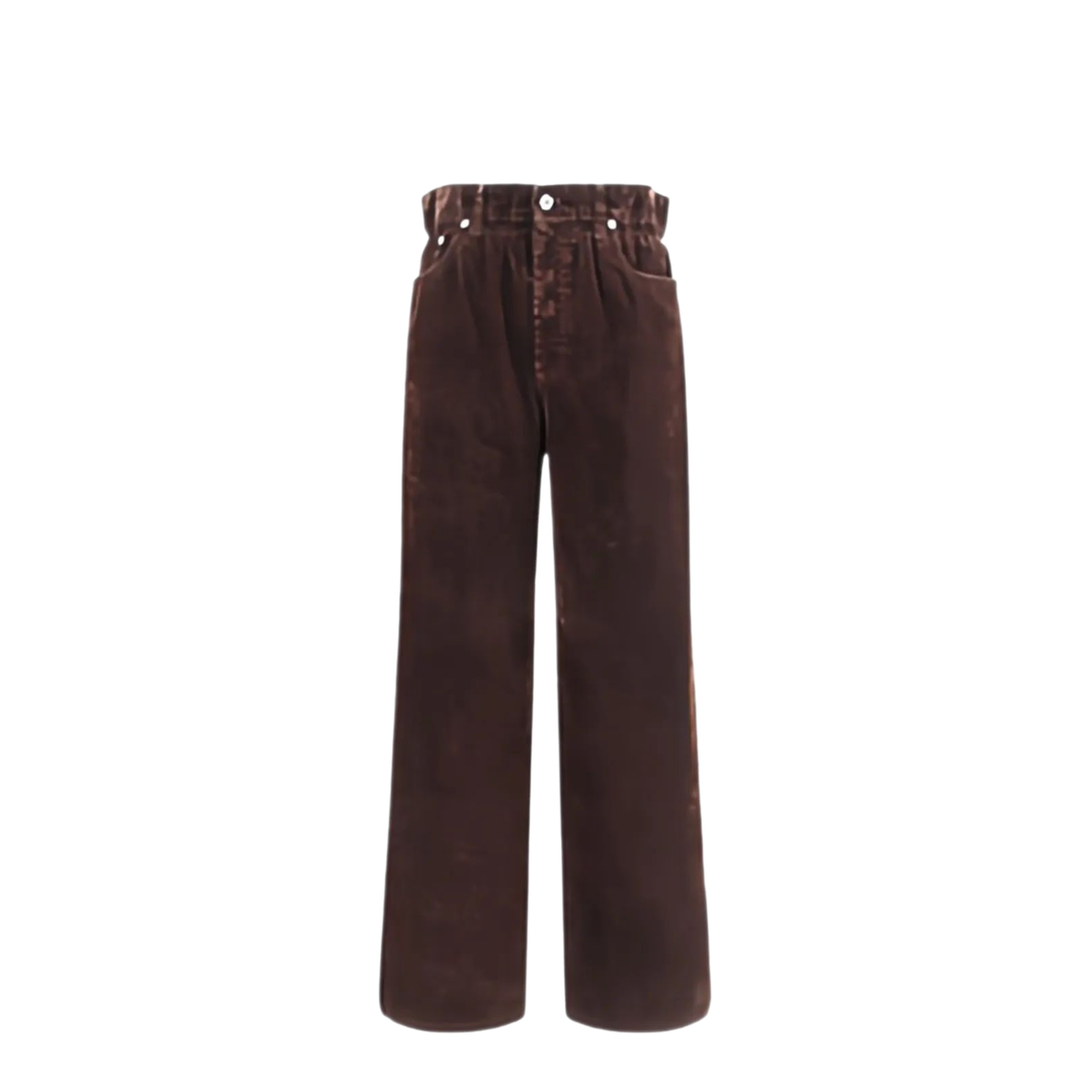 MAYFEYR - Miu Miu - Velvet Chambray Pants - MP1725SOOO157YF0027