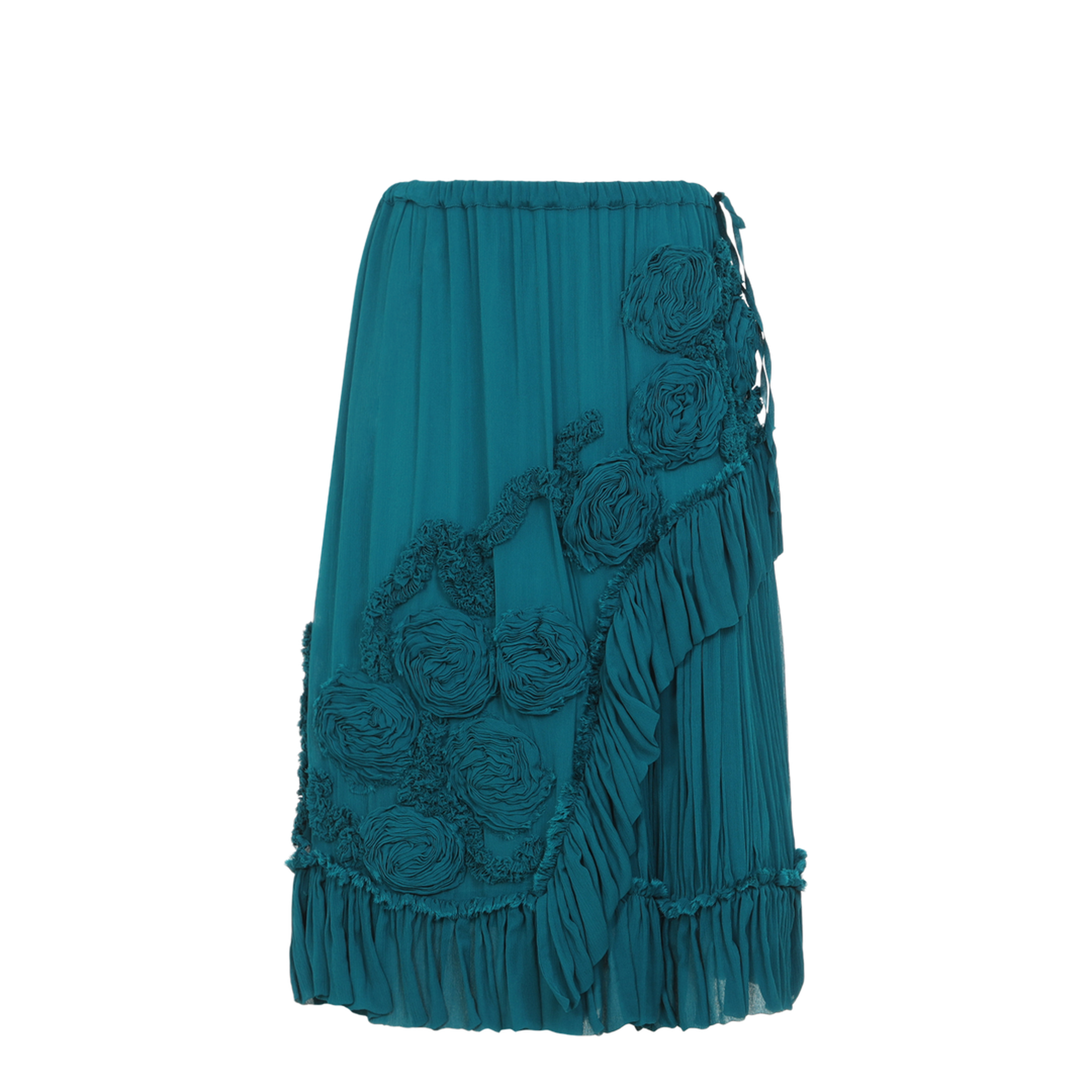 MAYFEYR - Dries Van Noten - Sammy Bis Midi Skirt - 2610108263376