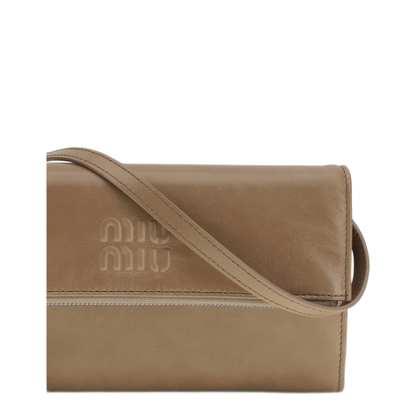 MAYFEYR - Miu Miu - Leather Pouch - 5MT0482A44F0770