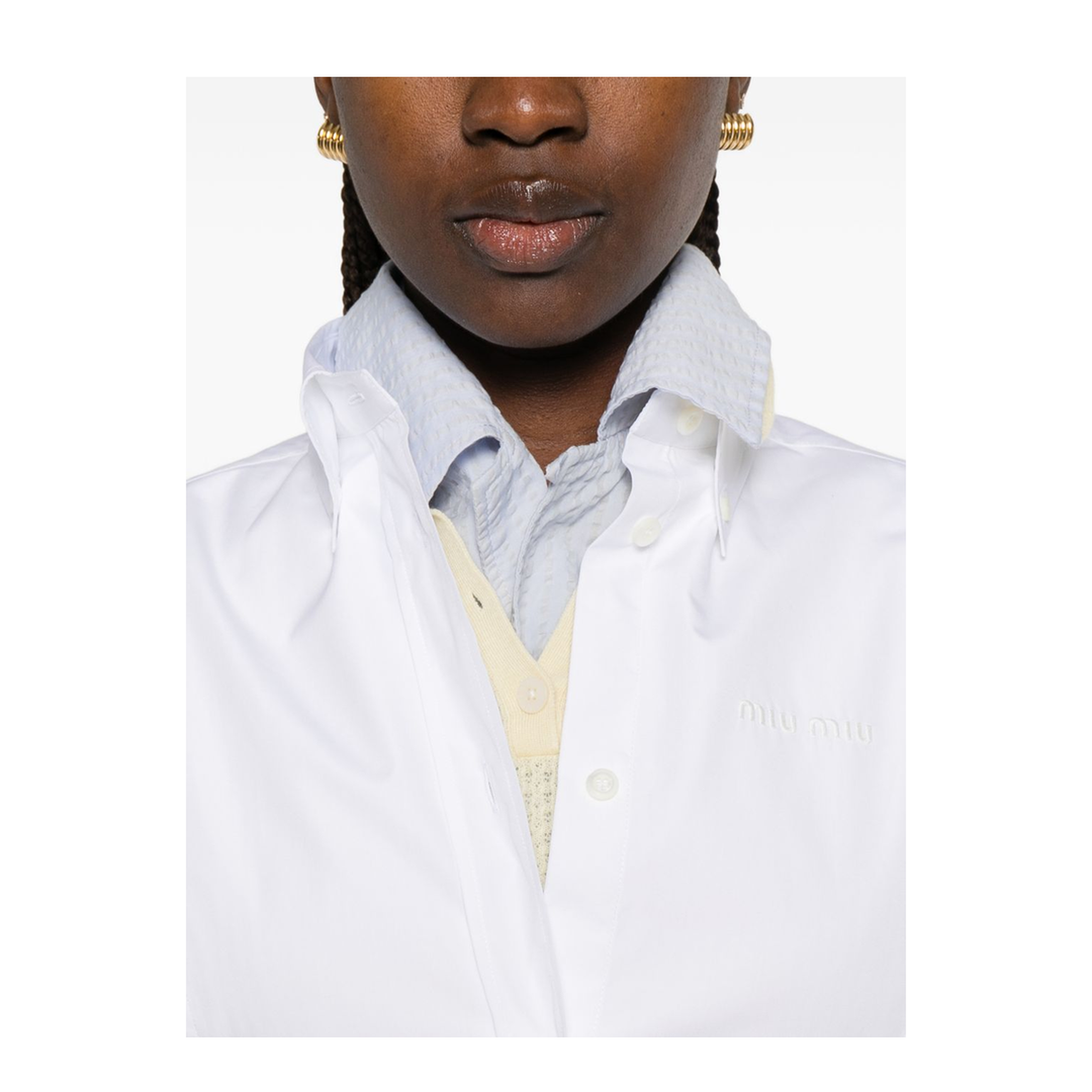 MAYFEYR - Miu Miu - Shirts - MK202419SEF0009
