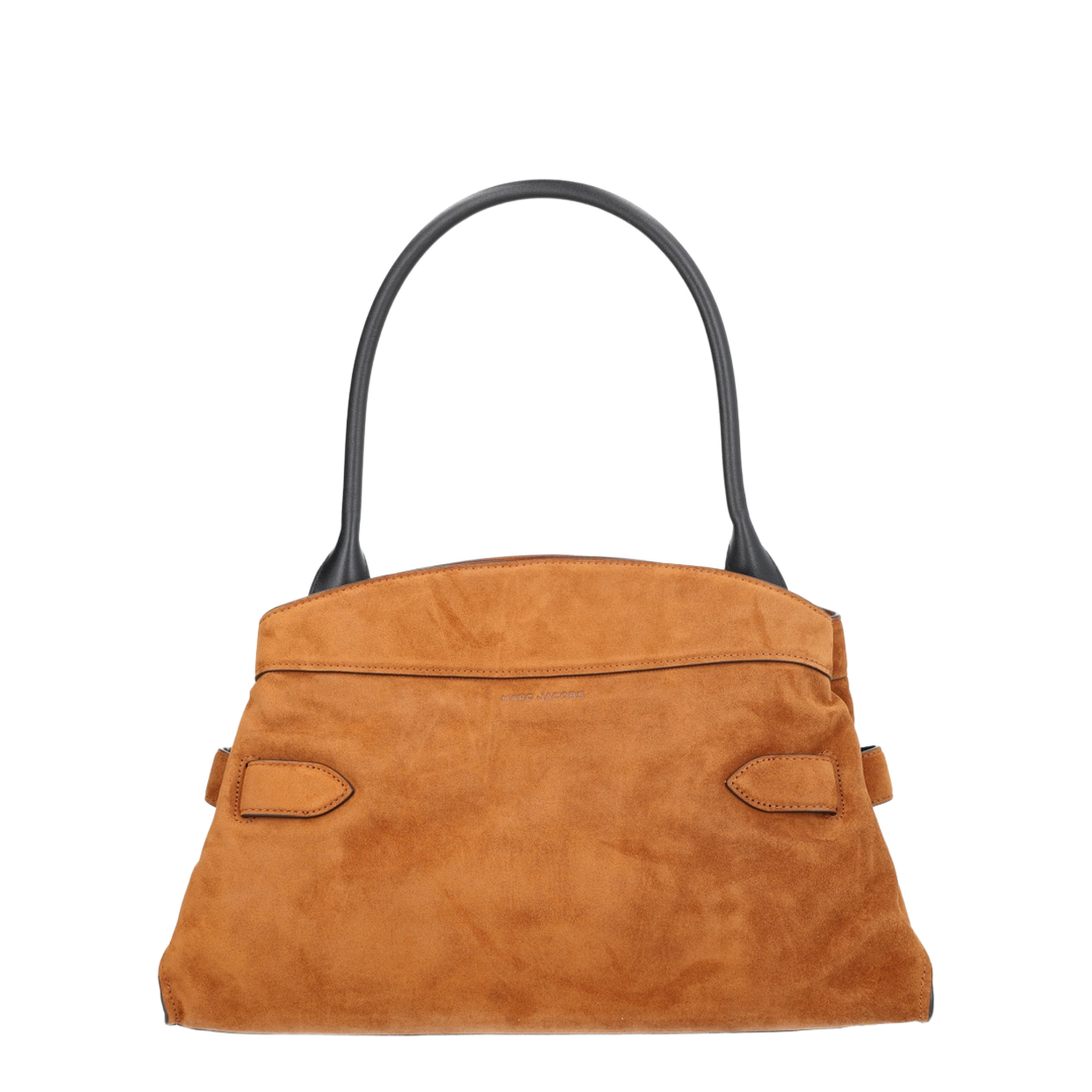 Dakota Large Suede Satchel - Copper