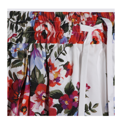 Long Skirt with a Floral Print